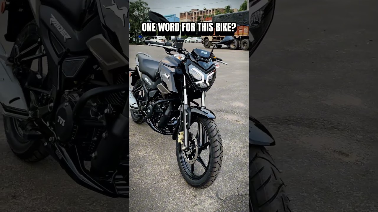 New Tvs Raider 125 - Single Seat Top Model🔥