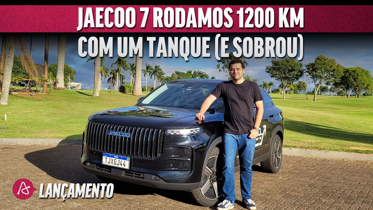 RODAMOS COM JAECOO 7 DE S&Atilde;O PAULO A FOZ DO IGUA&Ccedil;U SEM ABASTECER