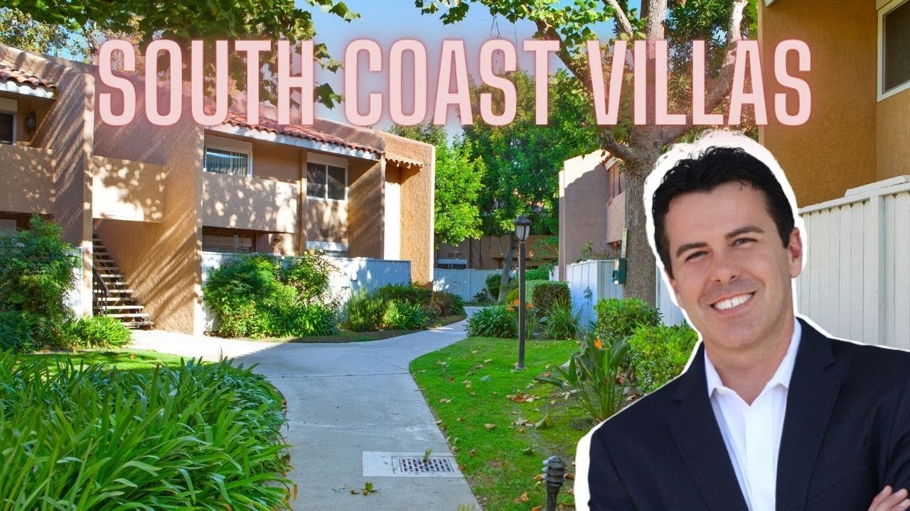 Community overview of South Coast Villas in Santa Ana California - South Coast Metro area