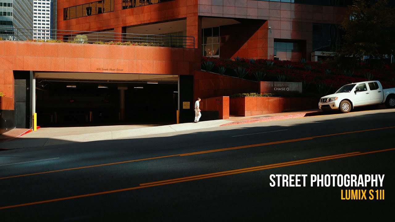 Downtown LA Cinematic Street Photography | Lumix S1II + 35mm f1.8