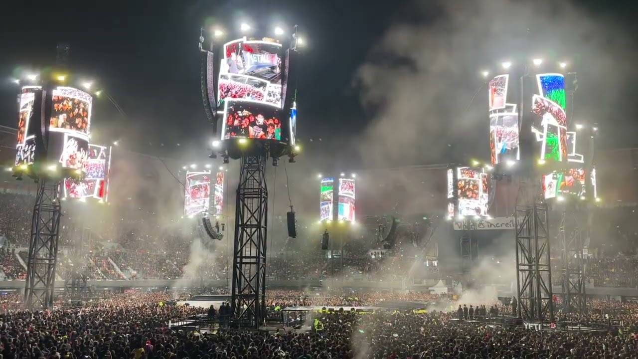 Intro - It’s a Long Way To The Top (If You Wanna Rock ‘N’ Roll) - Metallica México 27/09/2024