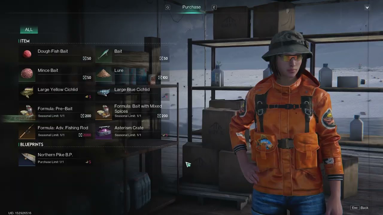 how to get fish bait in once human!