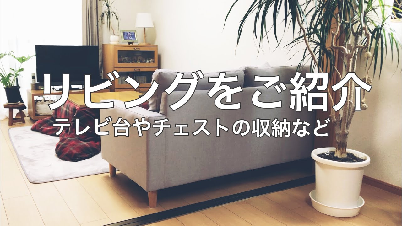 【リビング】こたつのある部屋 子供のゲーム機の収納【ルームツアー】