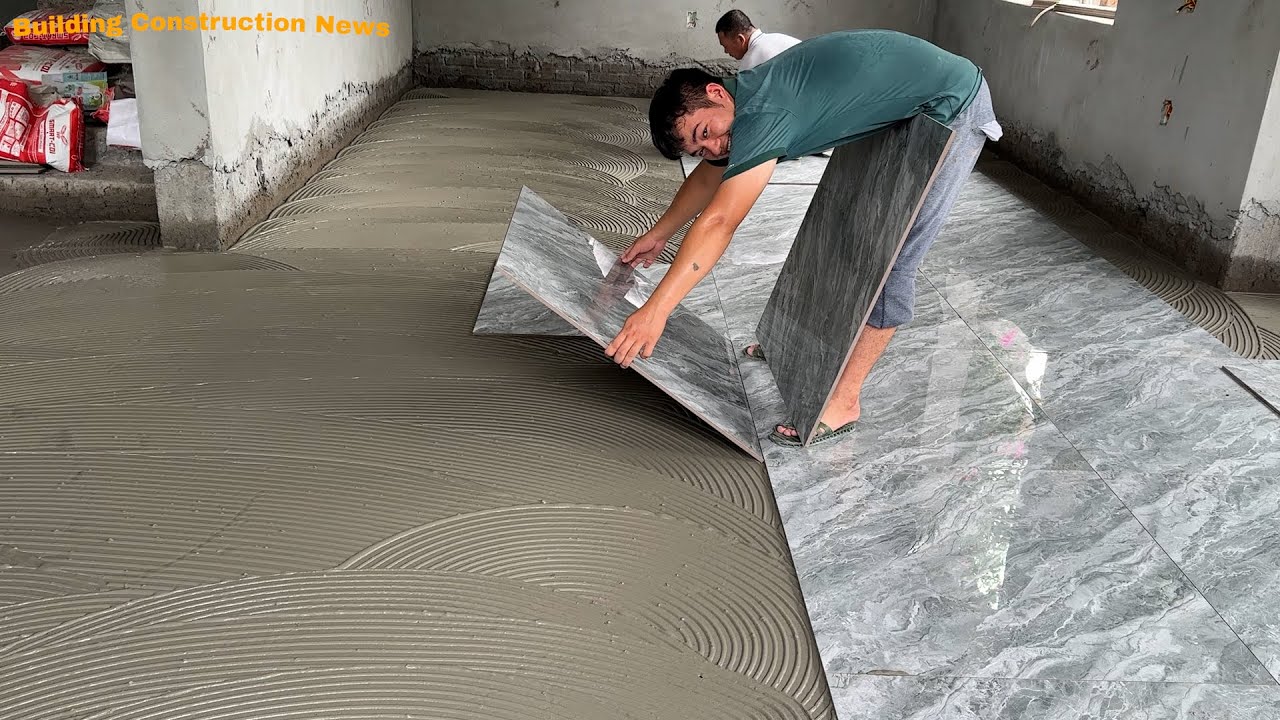 How Experts Build And Install Ceramic Tiles For Your Living Room Floor Professionally And Quickly