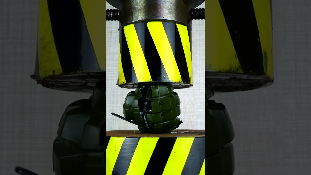 Hydraulic Press 100 ton vs #hydraulicpress #crushing #satisfying #viral