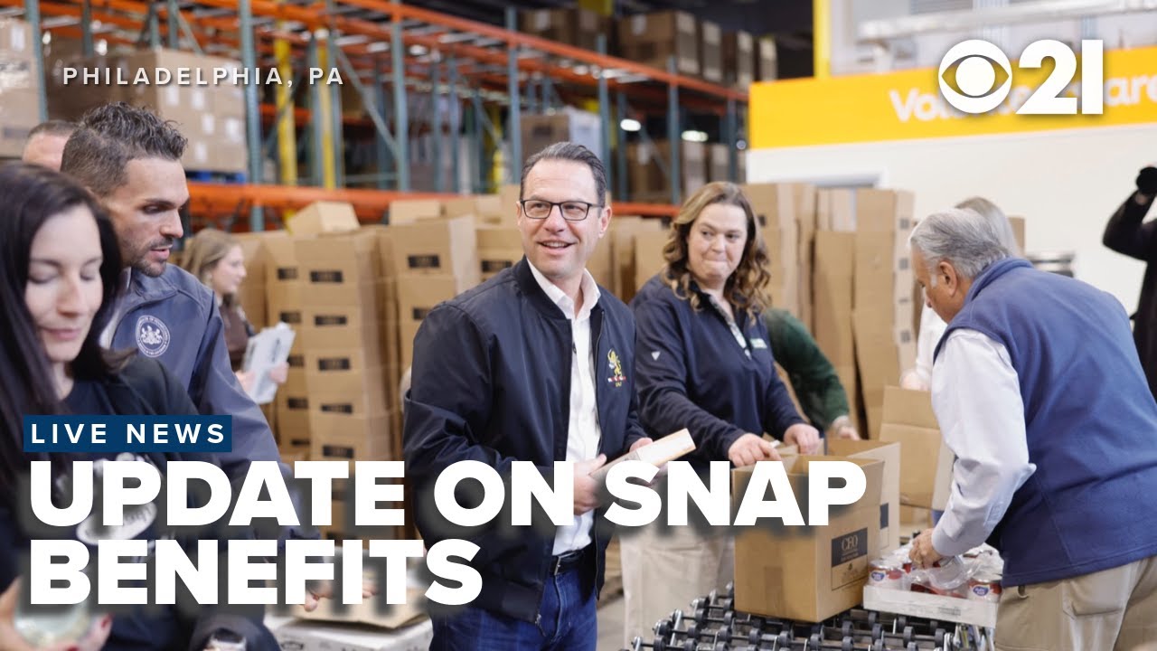 PA Governor announces update on SNAP benefits after suing Trump administration