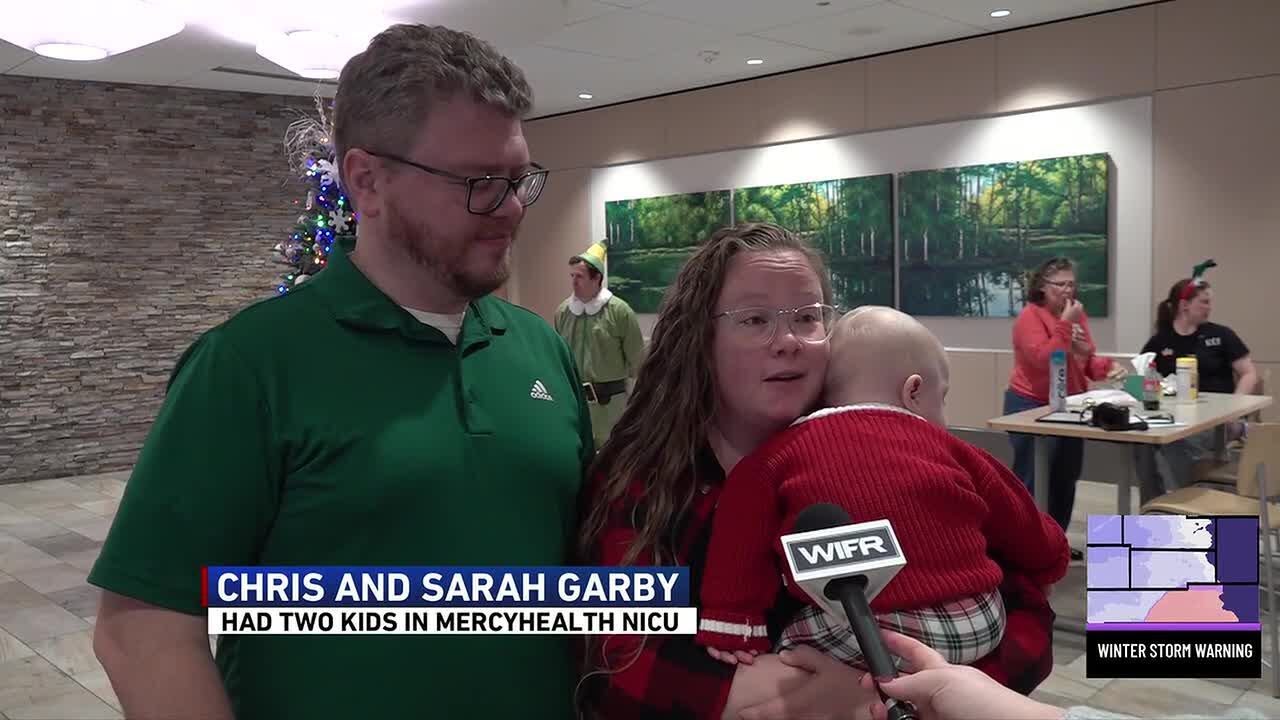 Family on Mercyhealth NICU