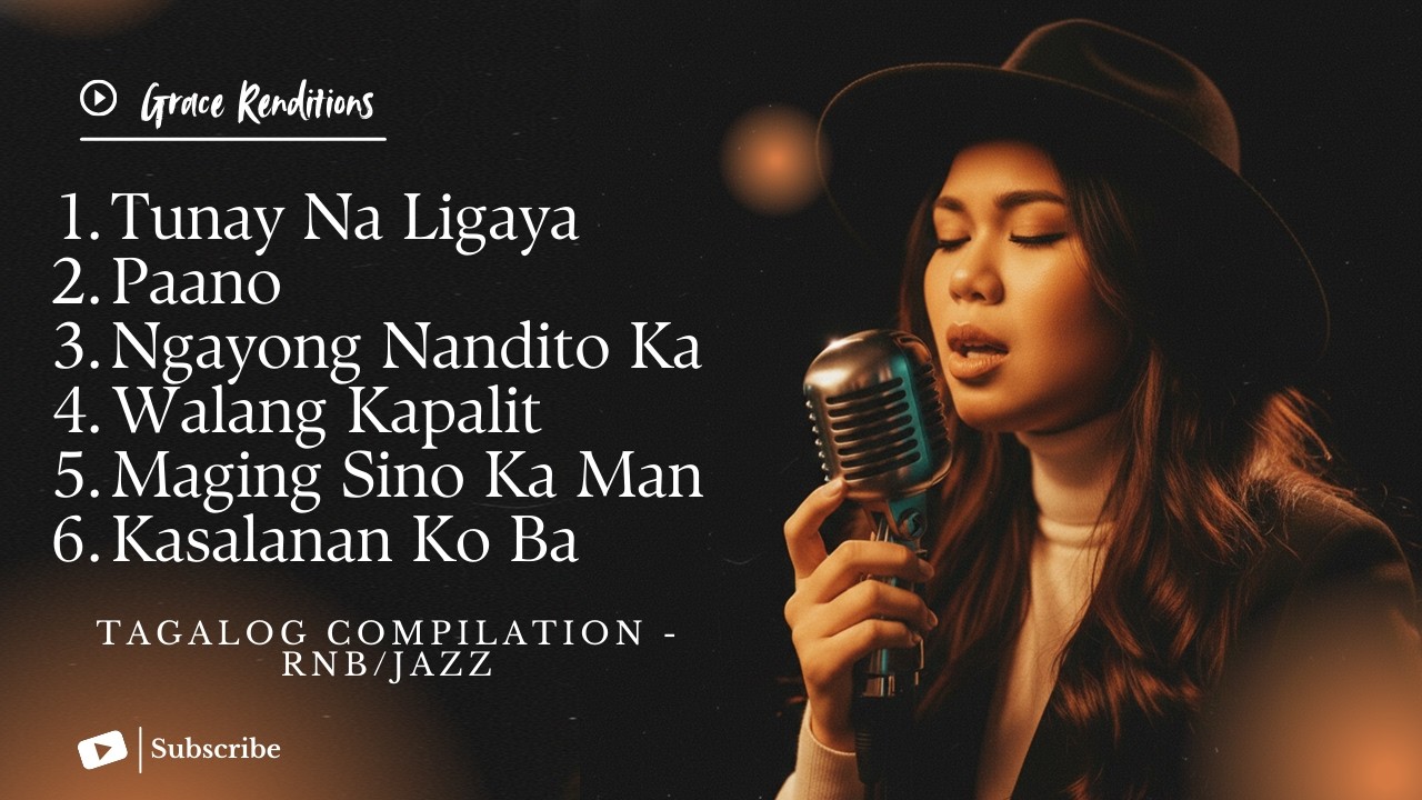Tagalog Compilation - Female RNB/Jazz Cover (Lyric Video)