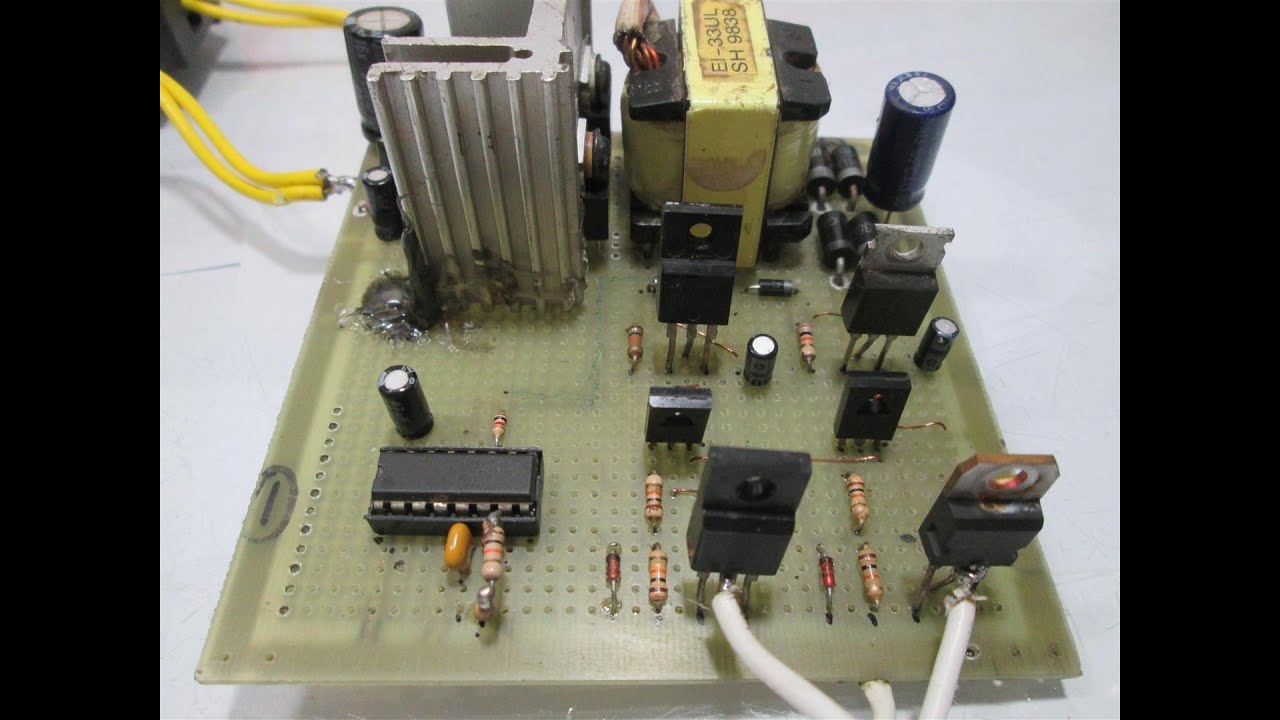 DIY 2ª Etapa Inversor PWM Sucata - Ponte H - Parte 1