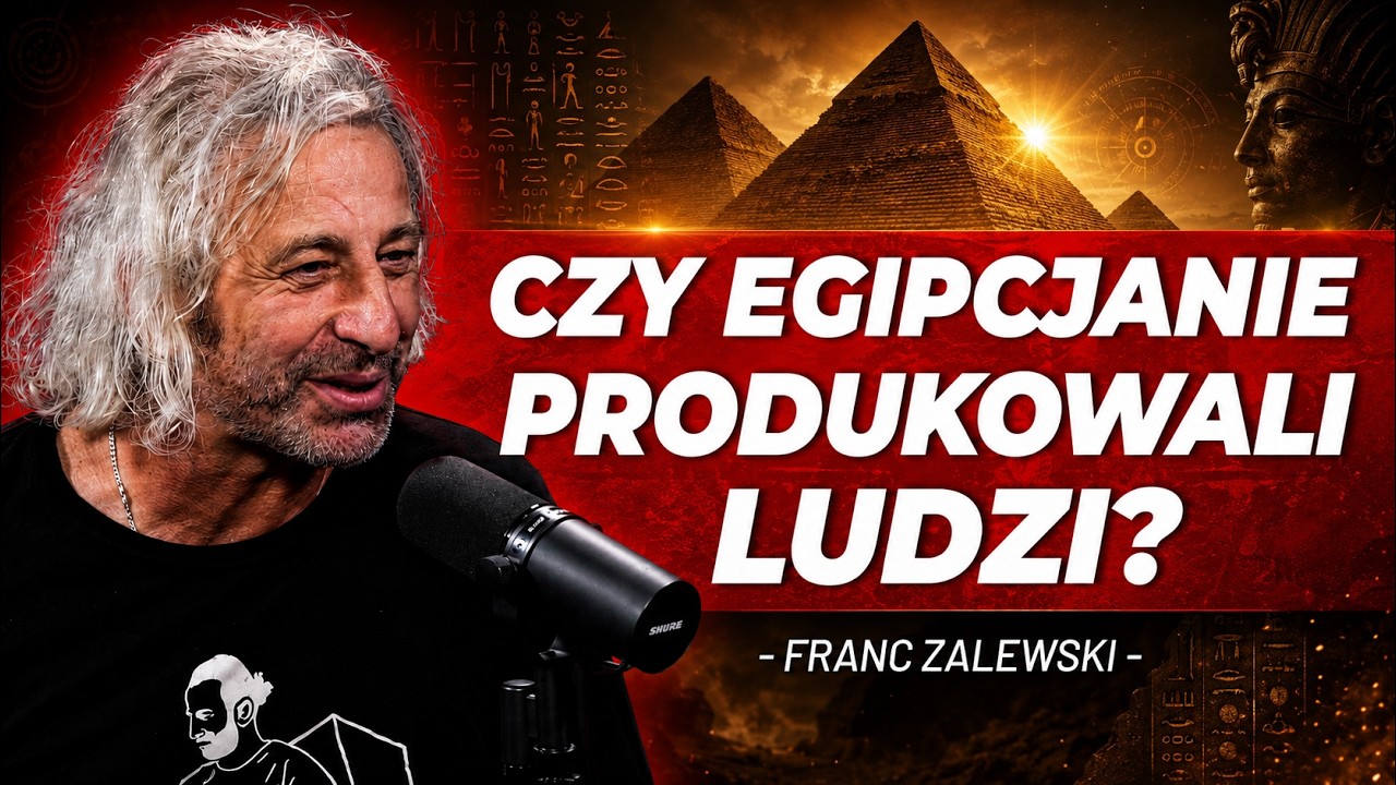 FRANC ZALEWSKI - PRZEŁOMOWE ODKRYCIE W EGIPCIE - TWORZYLI LUDZI? ZNANE ŚWIĄTYNIE TO LABORATORIA?