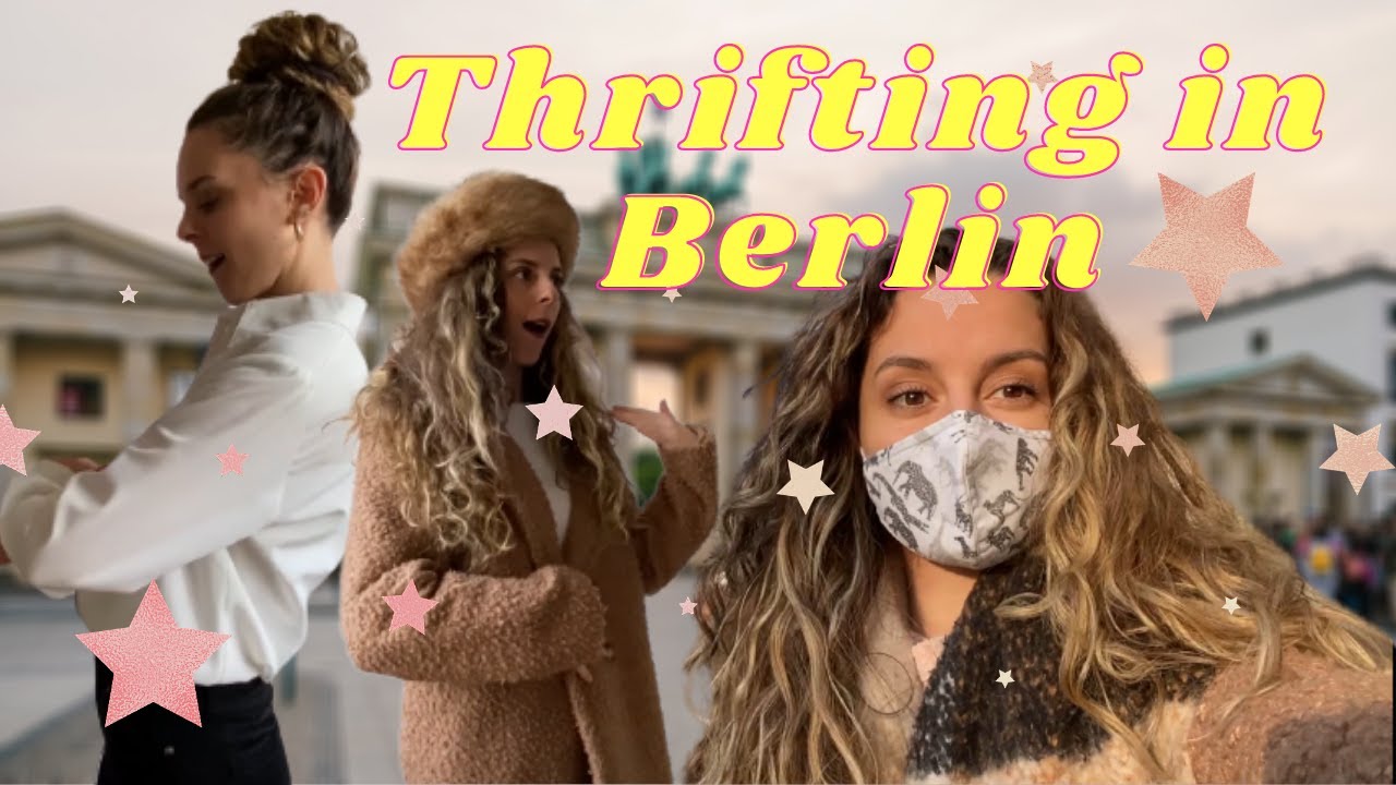 THRIFTING IN BERLIN - Oxfam, Humana, Thrifting Haul