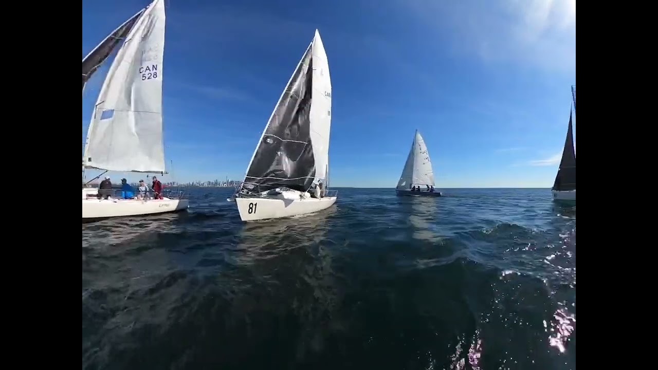 R5 (1 of 2) - start - 2024 J80 North American Championship