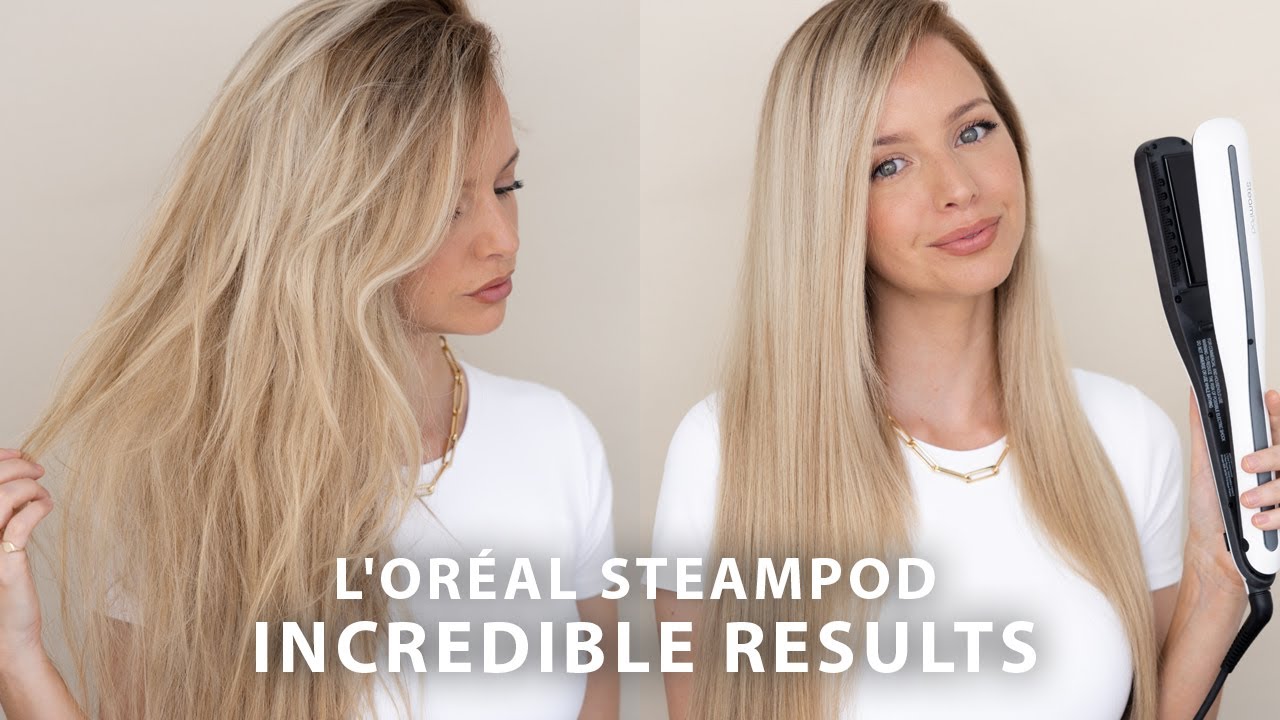 L'OREAL STEAMPOD 3.0 REVIEW + TUTORIAL 🙌🏻 INCREDIBLE RESULTS!