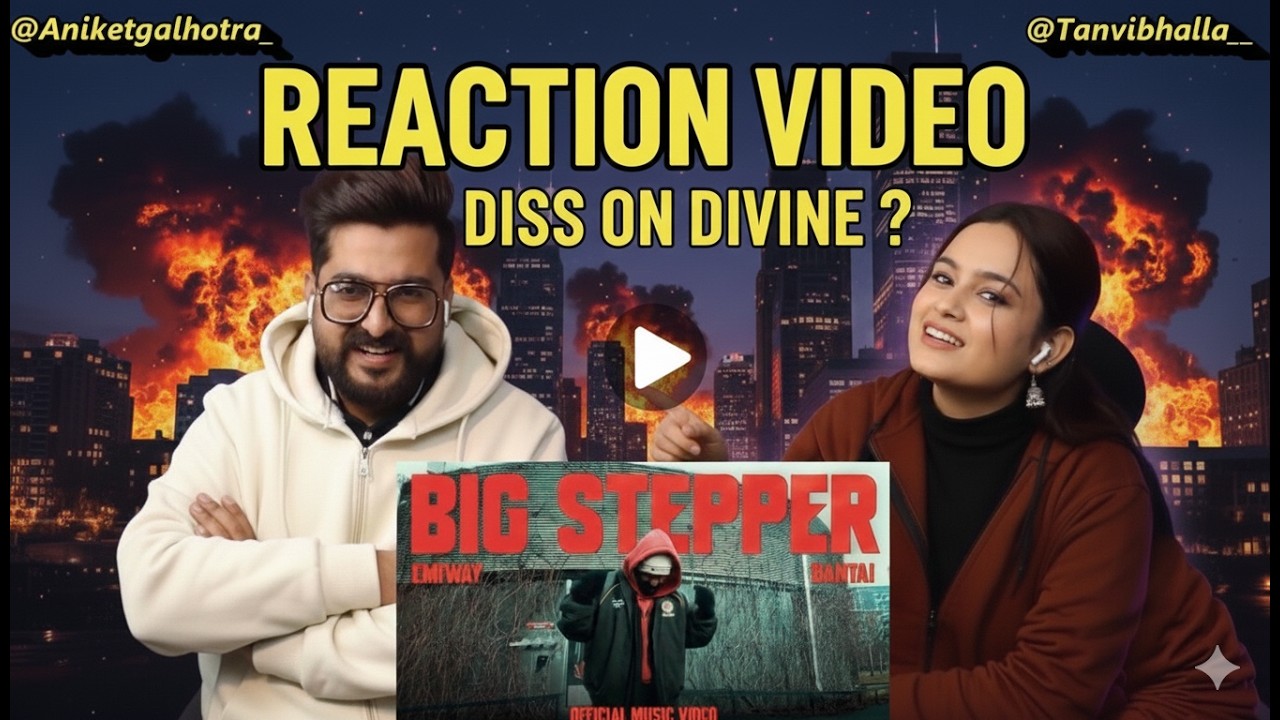 EMIWAY BANTAI - BIG STEPPER REACTION | A&T REACTION
