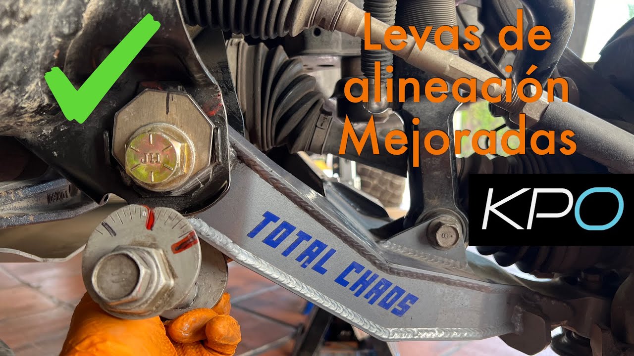 Toyota FJ Cruiser: Levas de alineación  mejorada KPOffroad; Best Alignment Cam