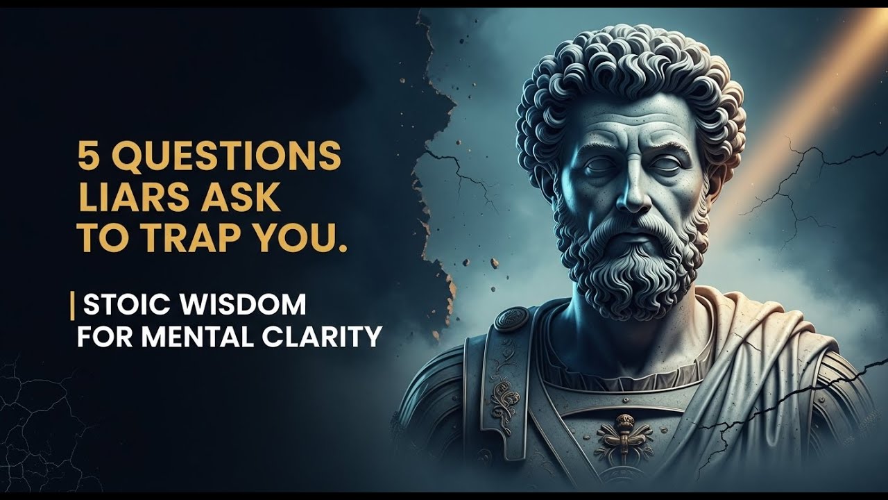 5 Questions Liars Ask to Trap You | Stoic Wisdom for Mental Clarity | Stoicism