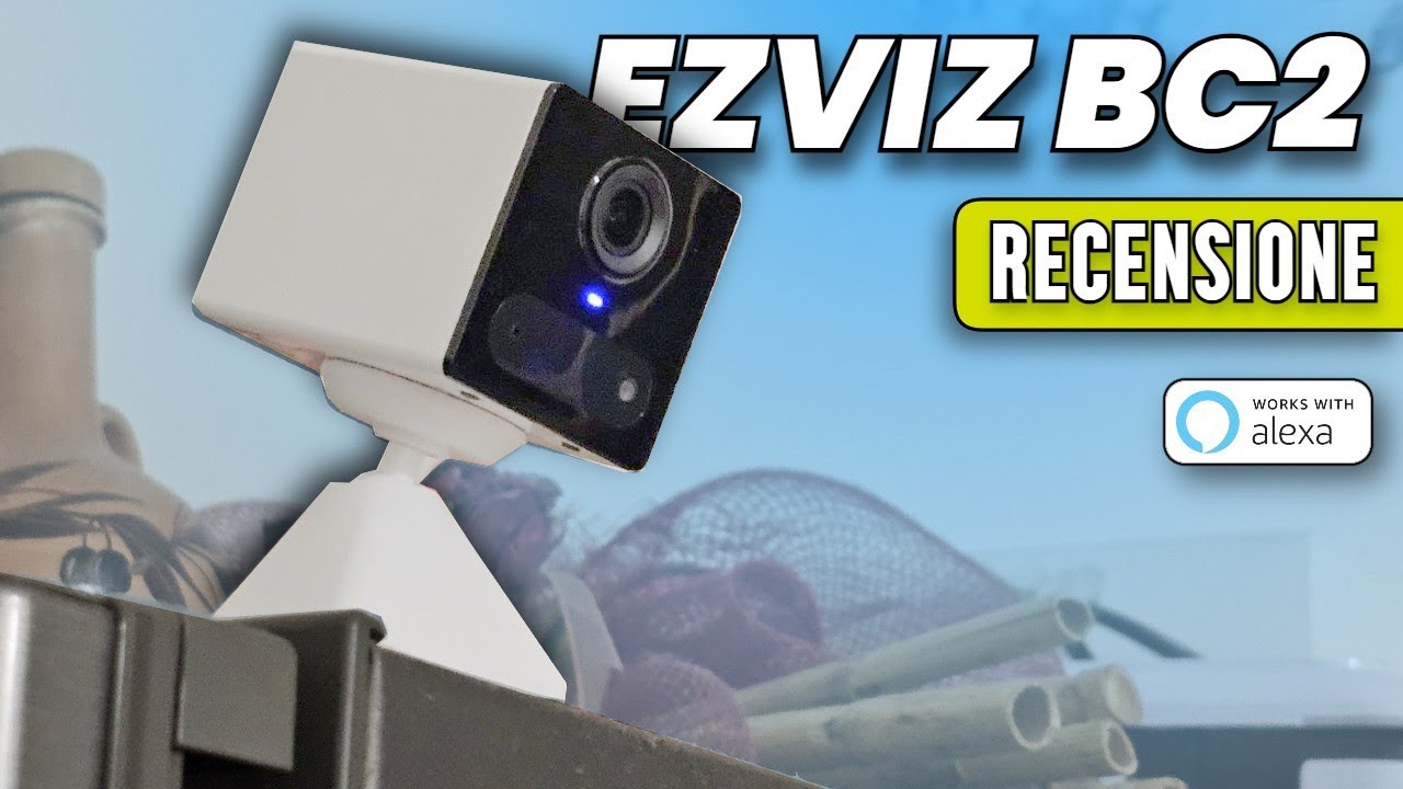 TELECAMERA SORVEGLIANZA con BATTERIA! Recensione EZVIZ CB2
