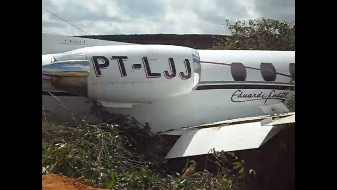 AVIÃO EDUARDO COSTA CAIU EM MINAS GERAIS