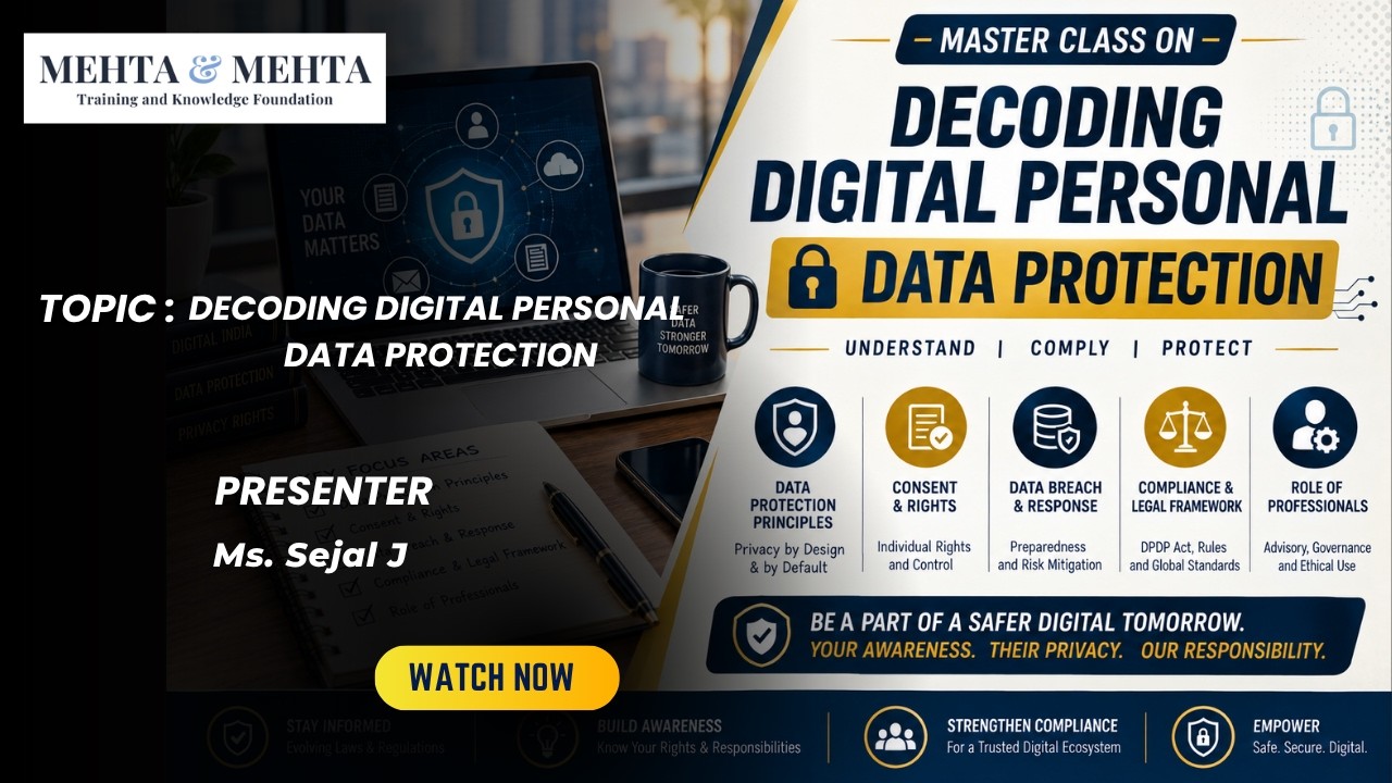 Decoding Digital Personal Data Protection | DPDP Act & Compliance