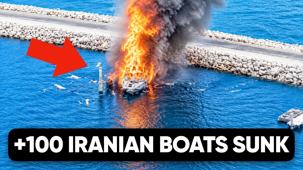 The US Navy Has Destroyed Over 100 Iranian Mine Boats in the Strait of Hormuz