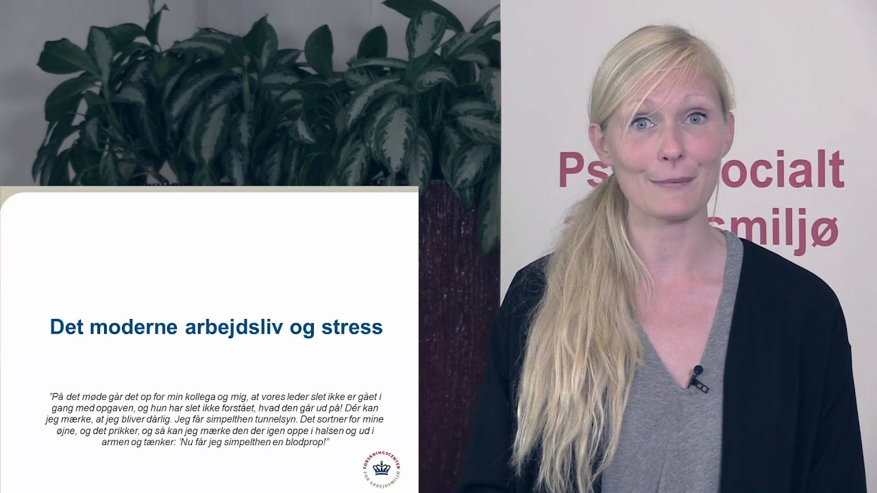 Stress i arbejdslivet