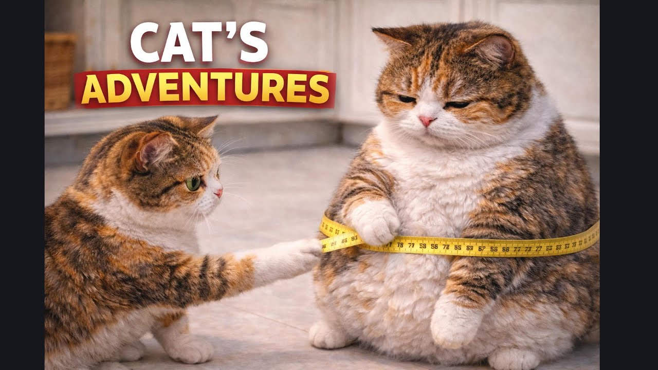 KITTENS ON A DIET, CAT ADVENTURES (SIBERIA & ALASKA)