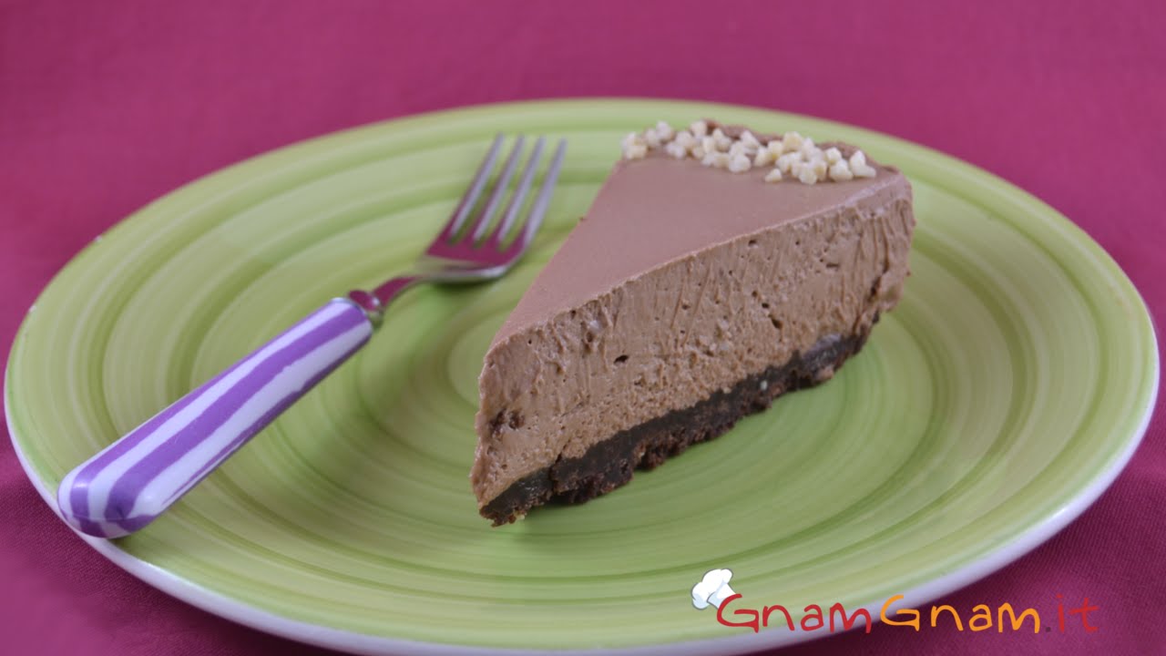 Cheesecake alla nutella senza cottura - Gnam Gnam