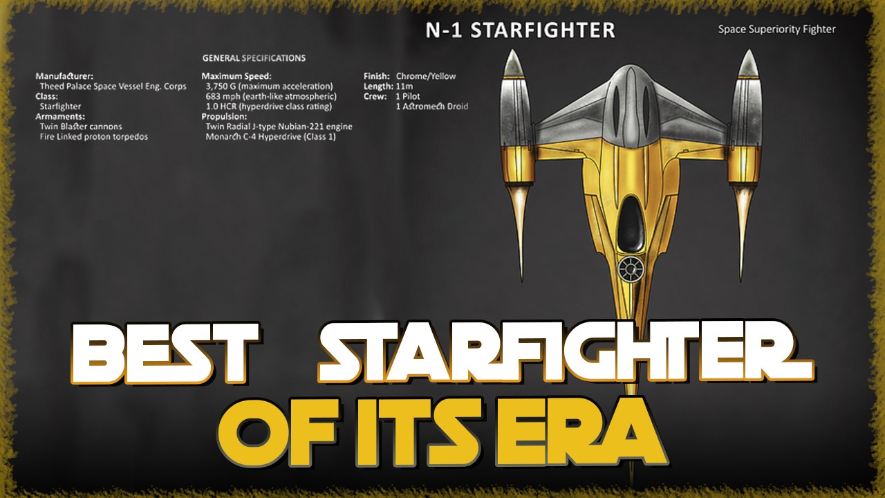 Why Naboo Starfighter Engineering is Underrated AF