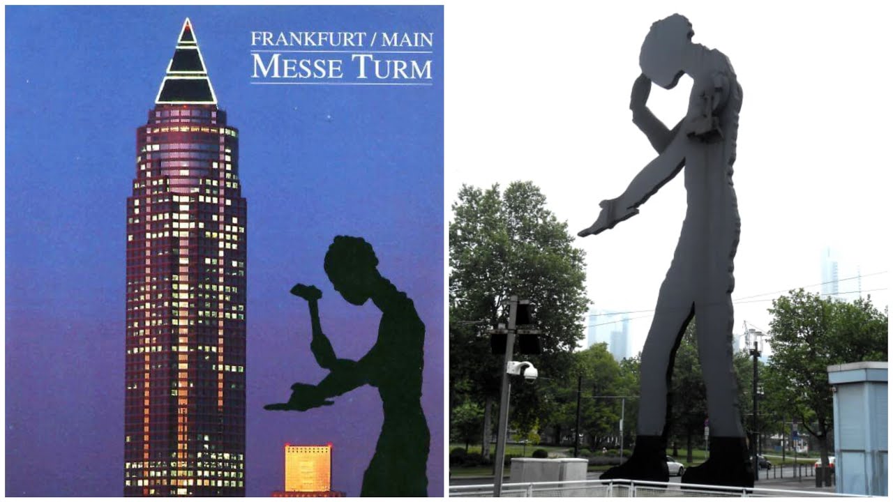Frankfurt Messe | Frankfurt Hammer Mann Hammering man Frankfurt am main | Messeturm Frankfurt