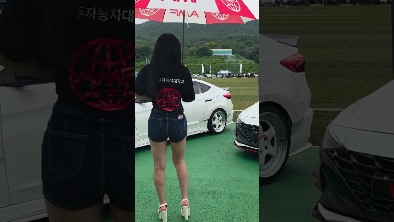 2025 AMC 모터페스티벌 갈라쇼 아주자동자 모델 차혜리