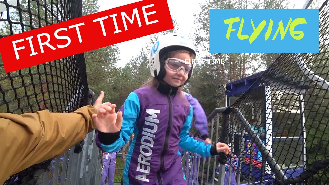 Аэродиум! Первый Полёт! 😁👍 Aerodium! First Flying!
