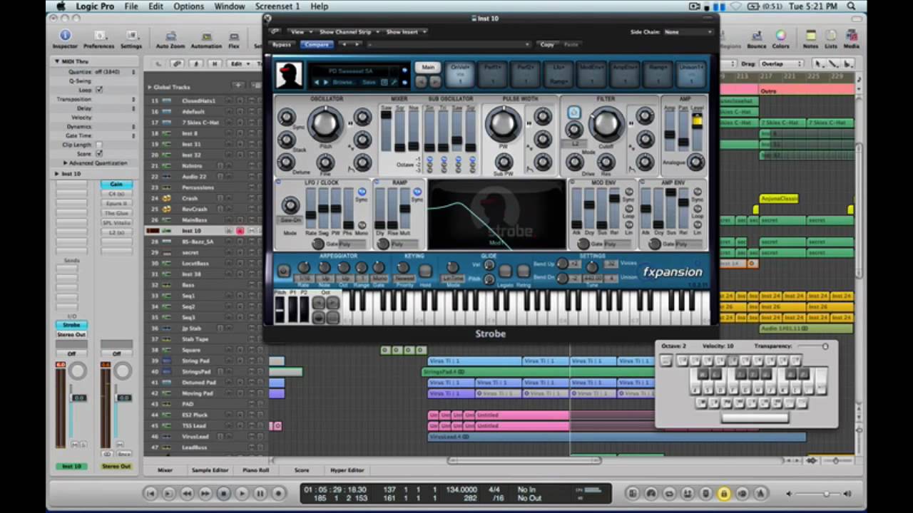 FXpansion artist 7 Skies "Sushi" demo part 2 of 2