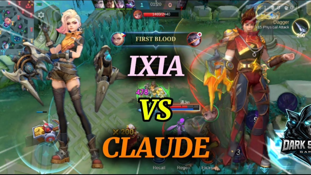 Ixia VS Claude... Enemy Counterpick!!! Who Will Win???
