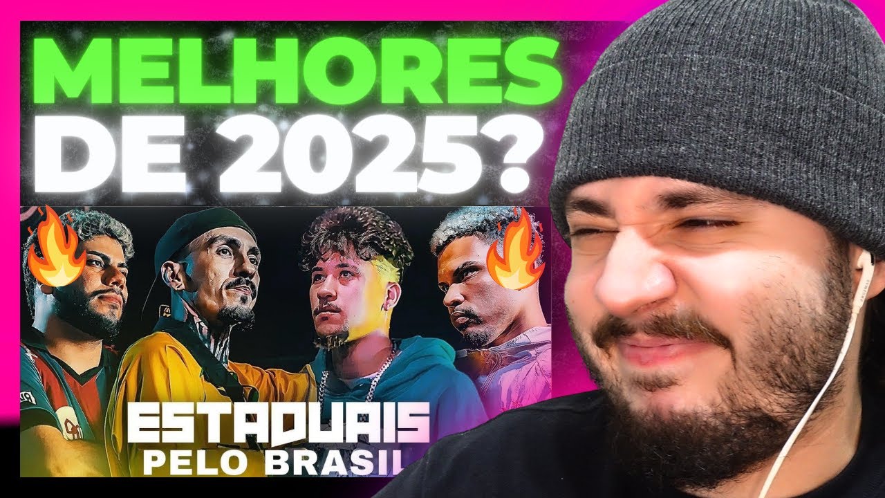 ESTADUAIS 2025, melhores rimas! | REACT BAUEB