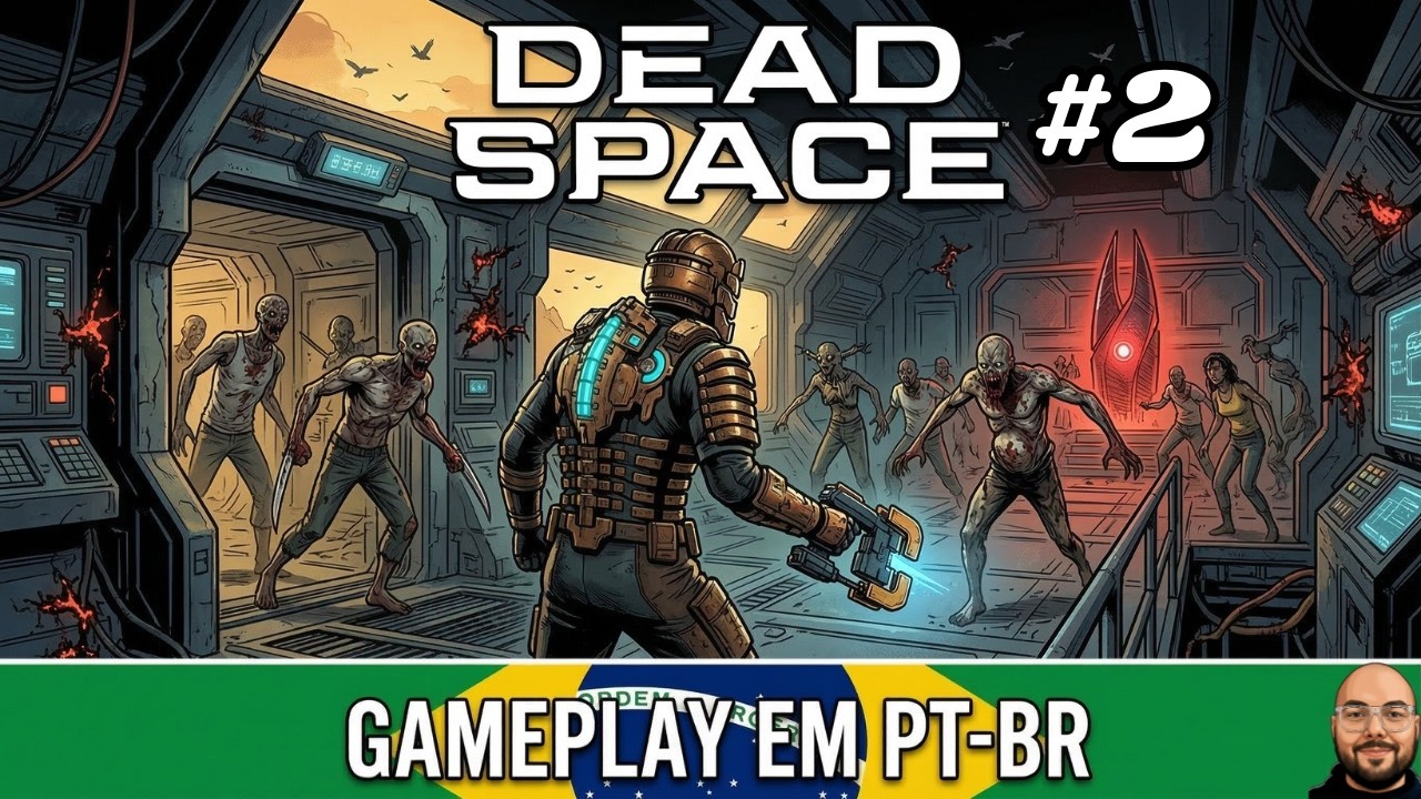 DEAD SPACE | Parte 2: ISHIMURA EM QUEDA! Rumo à Engenharia | PT-BR | Live Vertical