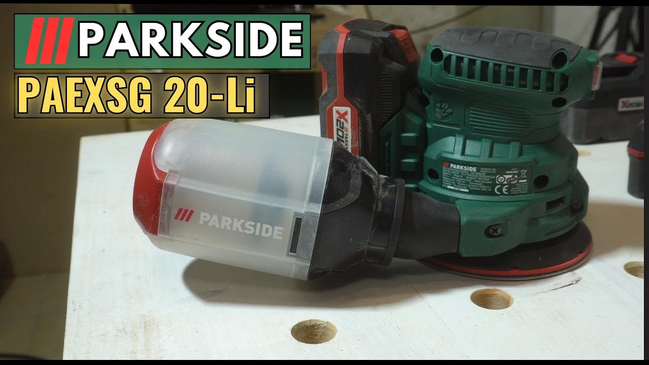 Random orbital sander PARKSIDE PAEXSG 20-Li