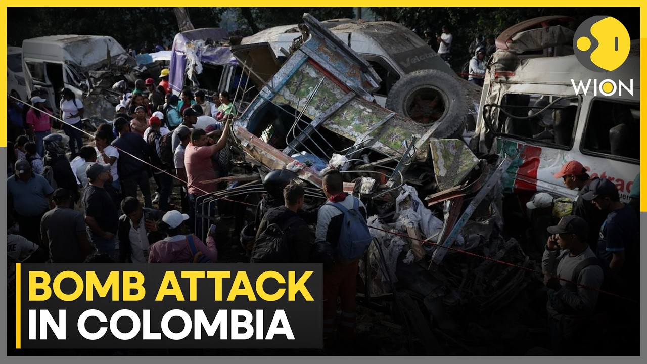 Bomb Attack in Colombia Ahead of May 31 Presidential Elections; 14 People Killed | WION News
