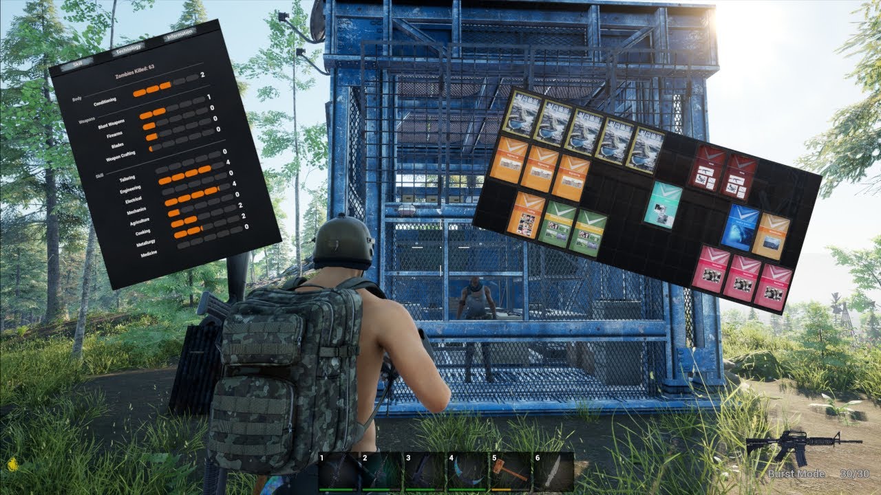 No One Survived - How to learn skills