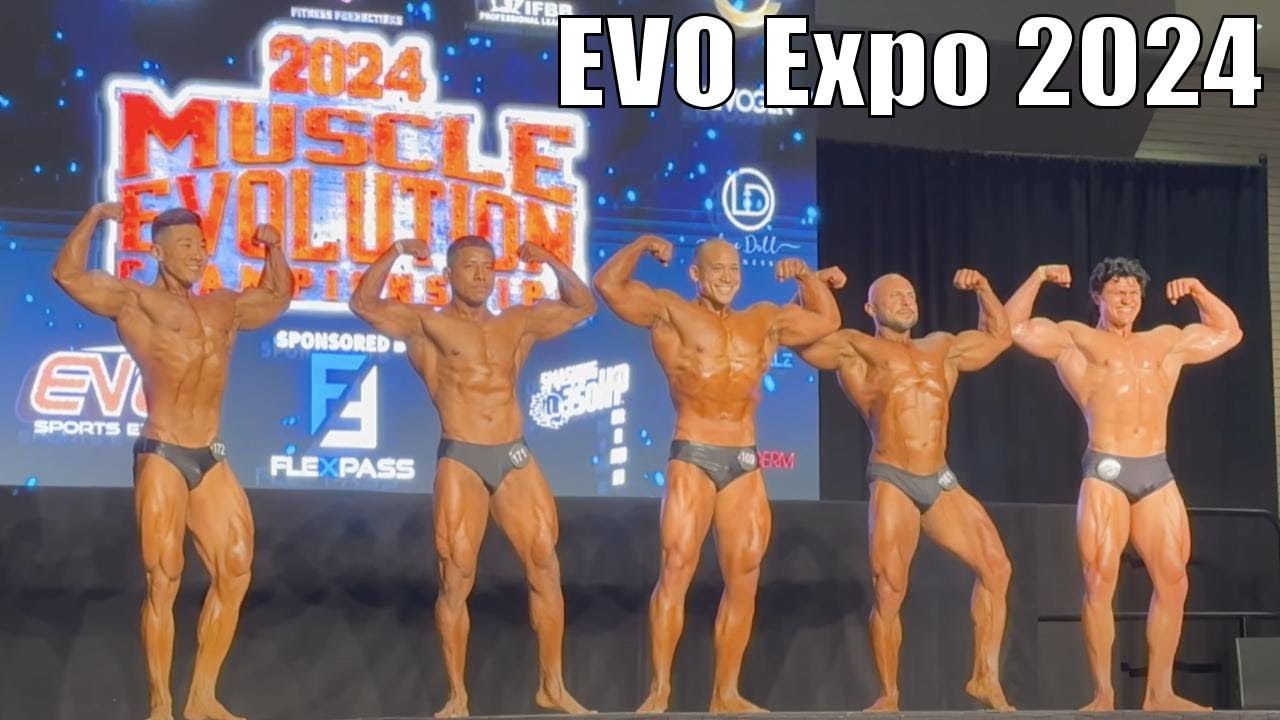 Men's Muscle Evolution Championship 2024 at EVO Sports Expo #EVO2024 #Bodybuilding #Muscle
