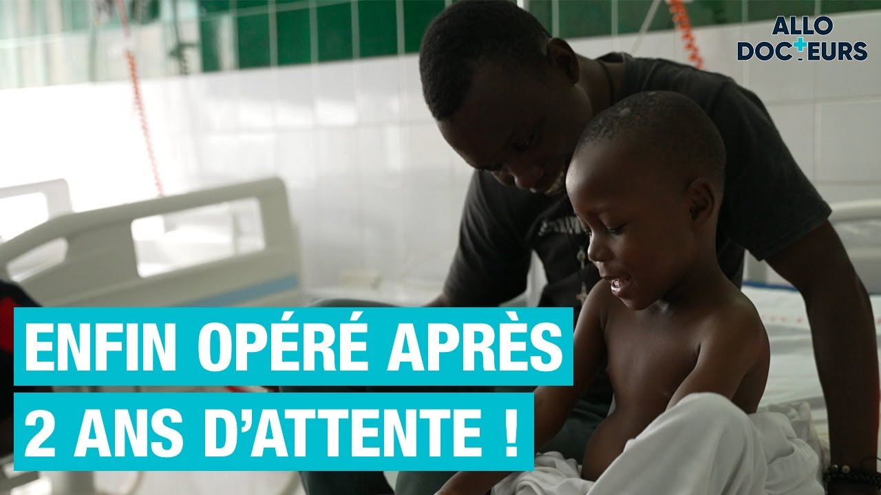 ABIDJAN : des enfants en attente d'opération