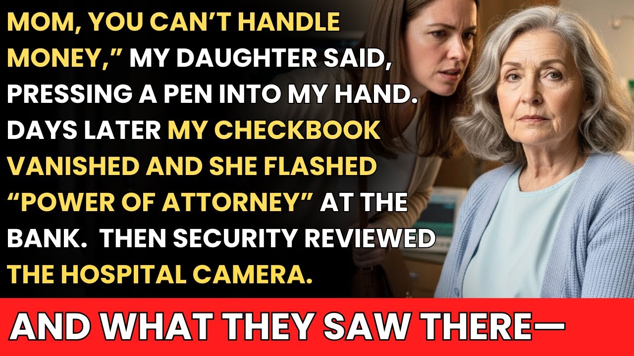 My Daughter Used My Surgery To Secretly Steal My Life — She Forgot Hospitals Have Cameras..