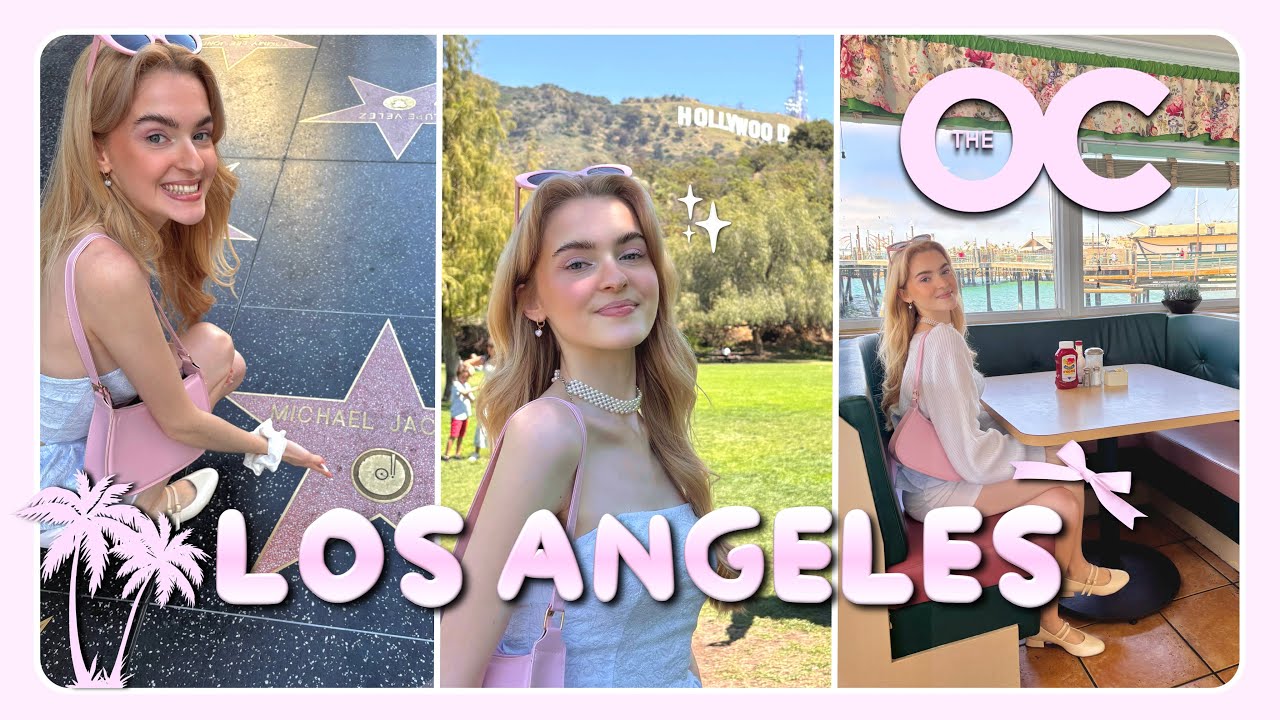 LETTRES HOLLYWOOD, ETOILES, DINER THE OC... 🎀 Los Angeles épisode 4 (le dernier avant New York)