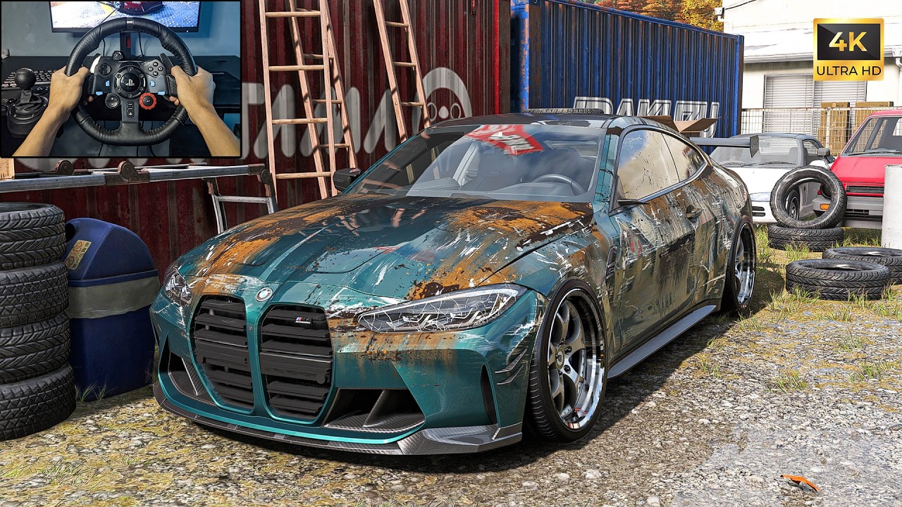 Rebuilding BMW M4 Competition Coupe  - Forza Horizon 6 | Logitech G29 Stering Wheel Gameplay