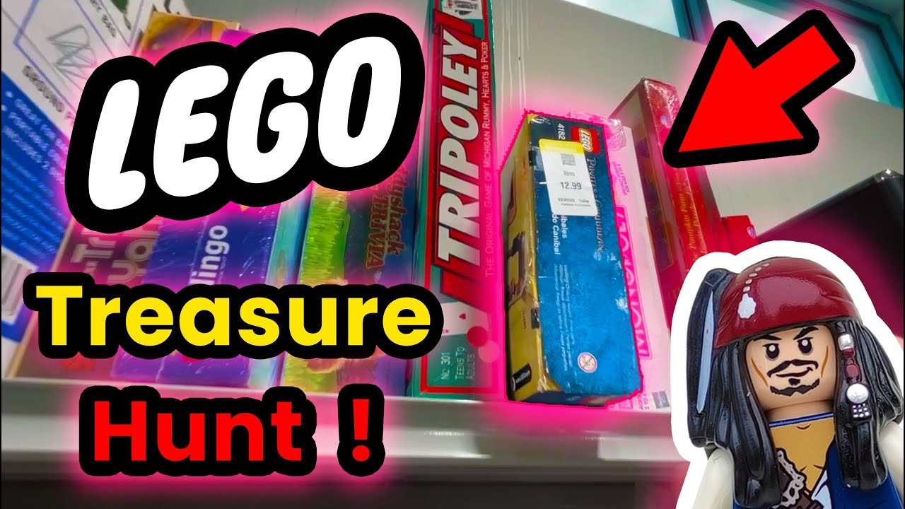 Джекпот LEGO в комиссионном магазине: ПИРАТЫ!