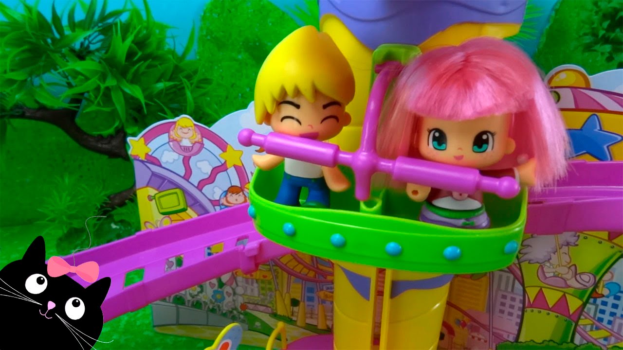 🎡 Parque de Atracciones de Pinypon 😸 Cat Juguetes