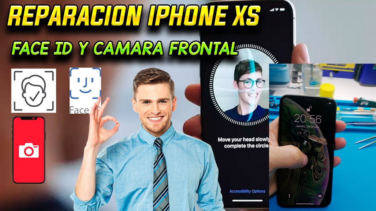 Reparaci&oacute;n iPhone Xs FACE ID + CAMARA FRONTAL no funcionan ayuda t&eacute;cnicas consejos ✅✅📲✌💯💯