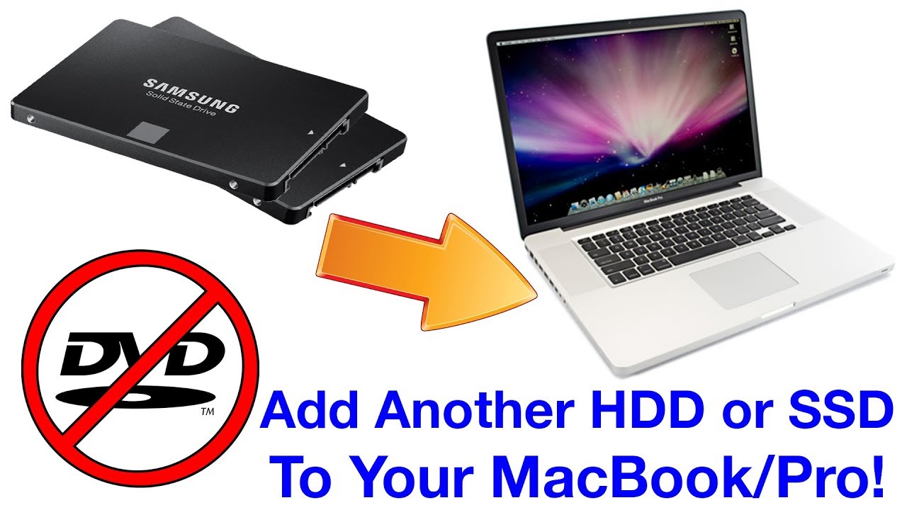 Add a Second Hard Drive or SSD to Your MacBook or MacBook Pro!