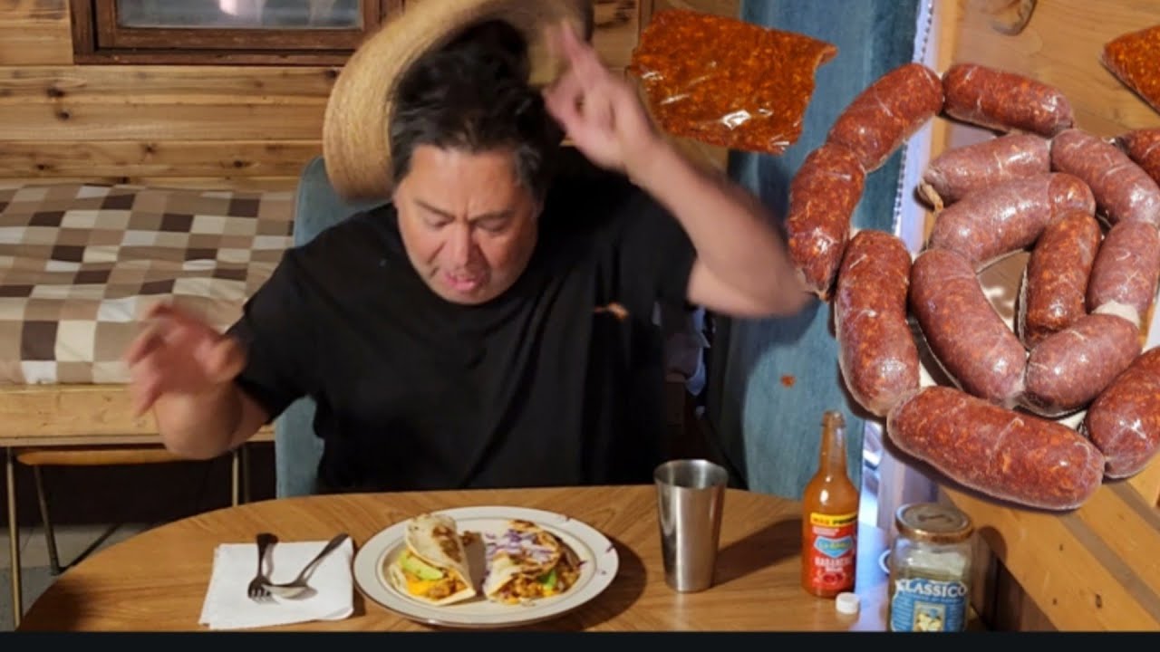 (485)plautdietsch.Schtrucklaunt Мексиканский Чорризо Резапт, Тако 🌮 🌮 и Сальса 😋.