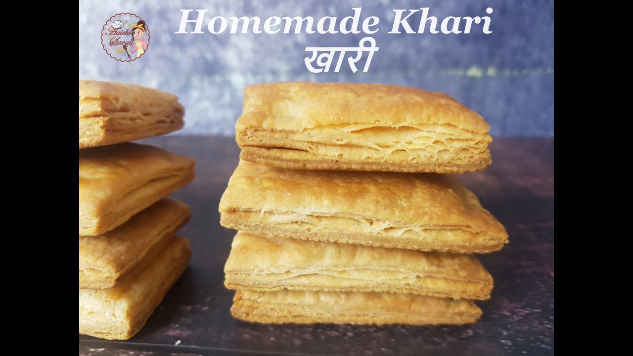 Bakery Style Khari using Homemade Puff Pastry|How to Make Crispy & Flaky Khari from Scratch #withme