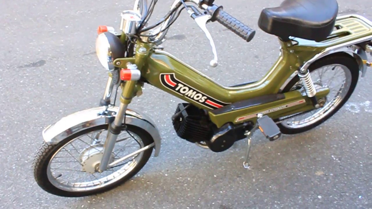 【バイク紹介】トモス　TOMOS　モペット　可愛いバイクです